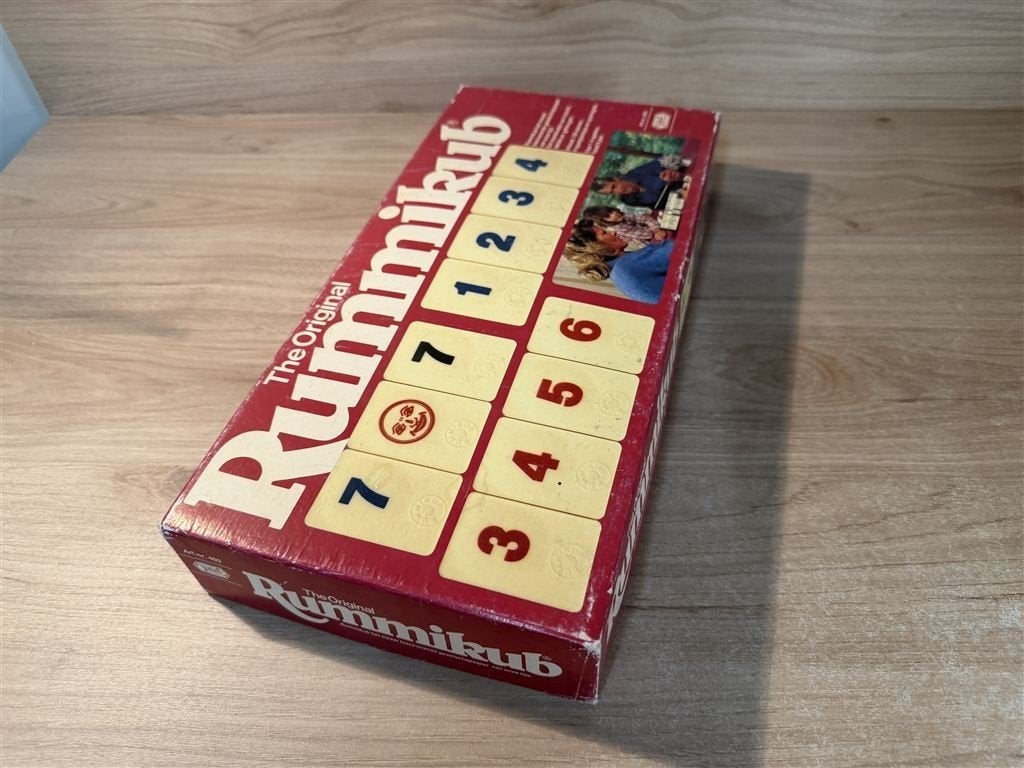 rummikub grote rode doos - s6533, Hobby en Vrije tijd, Verzenden, Zo goed als nieuw