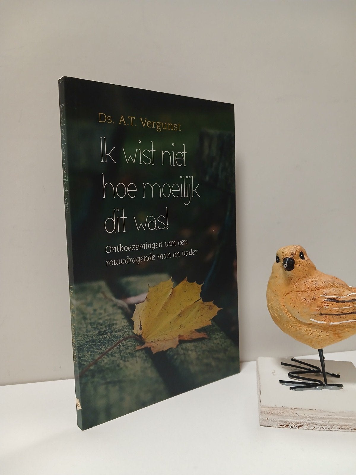 Vergunst, Ds. A.T.; Ik wist niet hoe moeilijk dit was!, Boeken, Ophalen of Verzenden, Gelezen