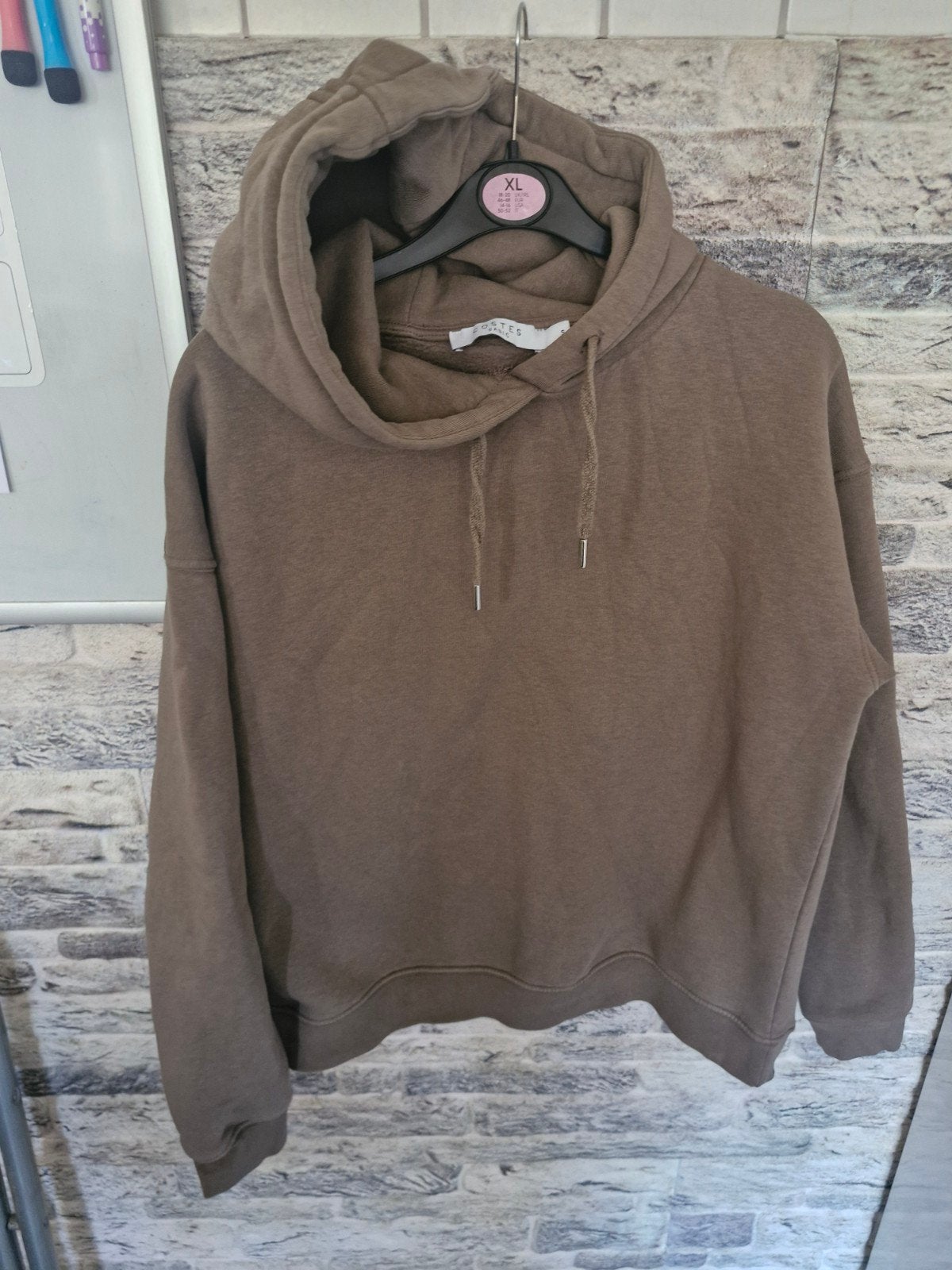 Bruine hoodie maat s, Kleding | Dames, Truien en Vesten, Maat 38/40 (M), Bruin, Onbekend, Ophalen of Verzenden