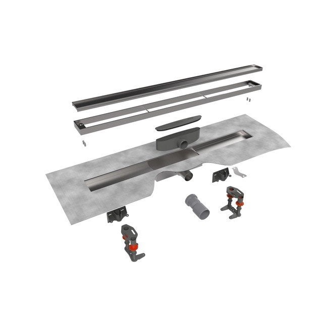 Easy Drain Modulo TAF low douchegoot 80cm, Ophalen of Verzenden, Nieuw, Rvs, Douche