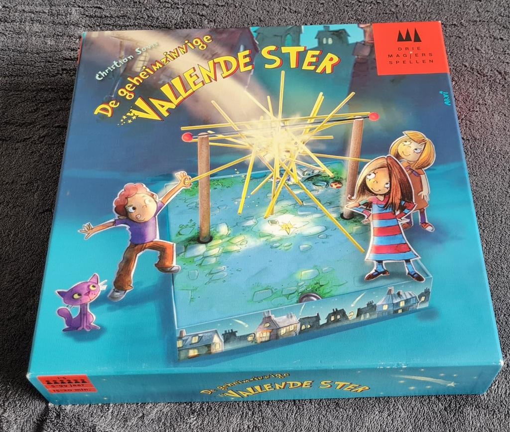 De Geheimzinnige Vallende Ster - Bordspel, Vijf spelers of meer, Ophalen, Zo goed als nieuw, Drie Magiers Spellen