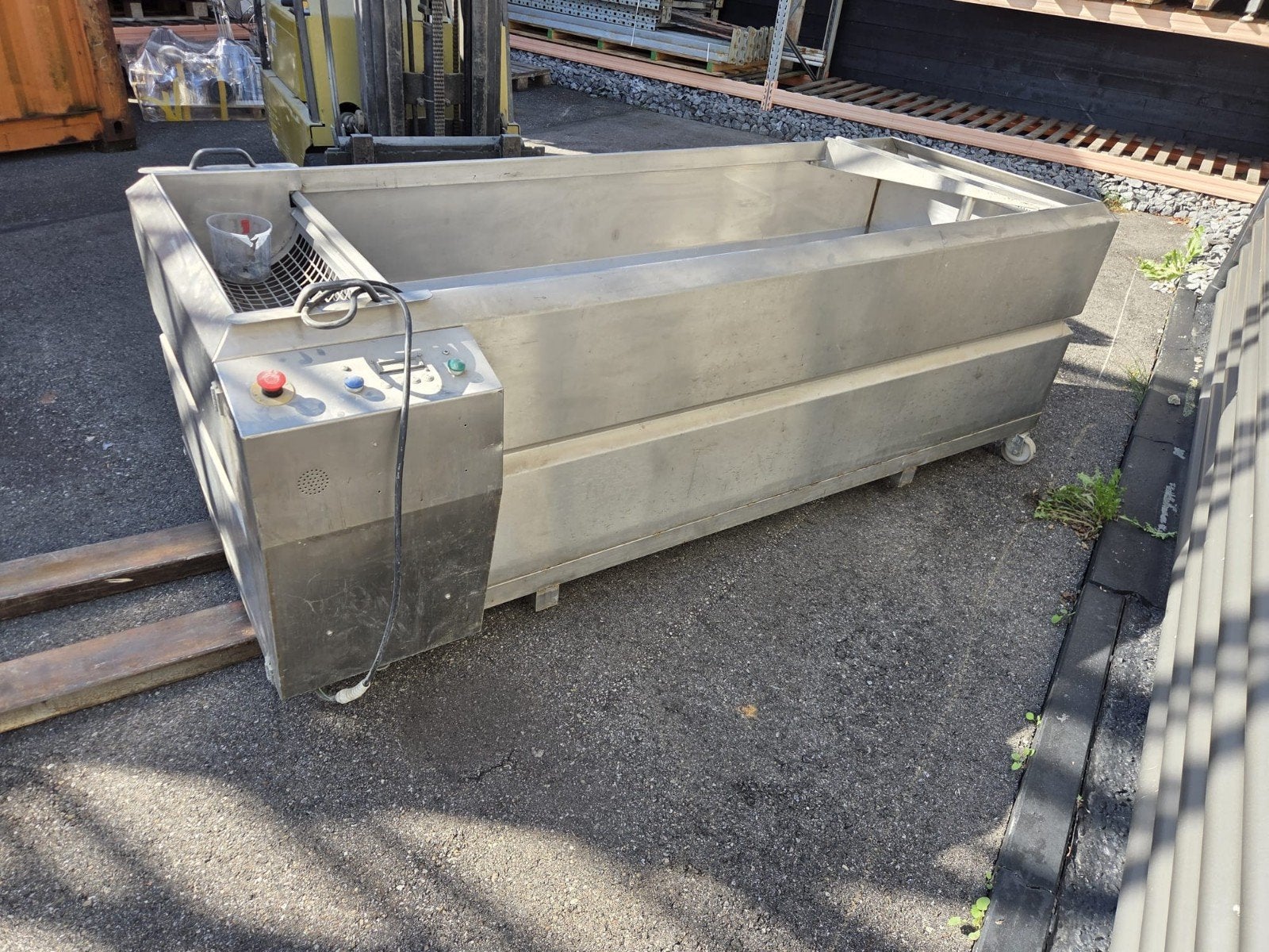 Nieuwe RVS Verwarmde Bak - 80x200 cm, Ophalen