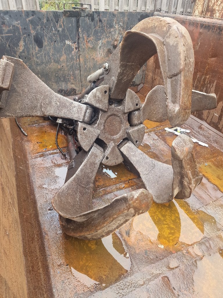 Schroot grijper, Meer dan 4000 kg, Ophalen, Hydraulisch, Voorzetapparatuur