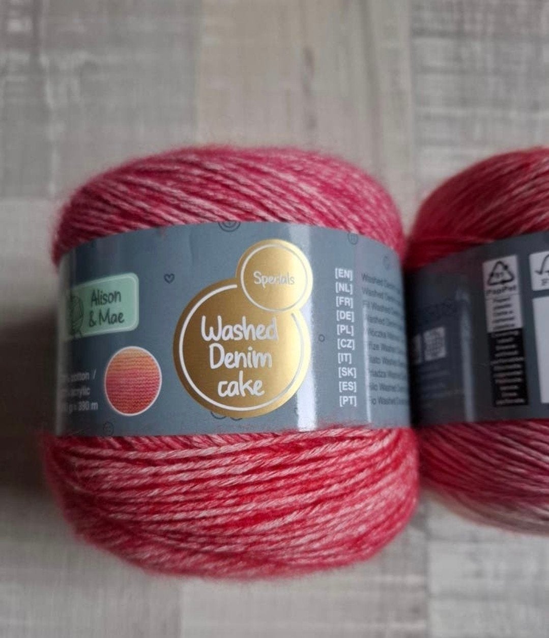 Allison mae cake cotton, Ophalen of Verzenden, Zo goed als nieuw, Breien of Haken, Wol of Garen