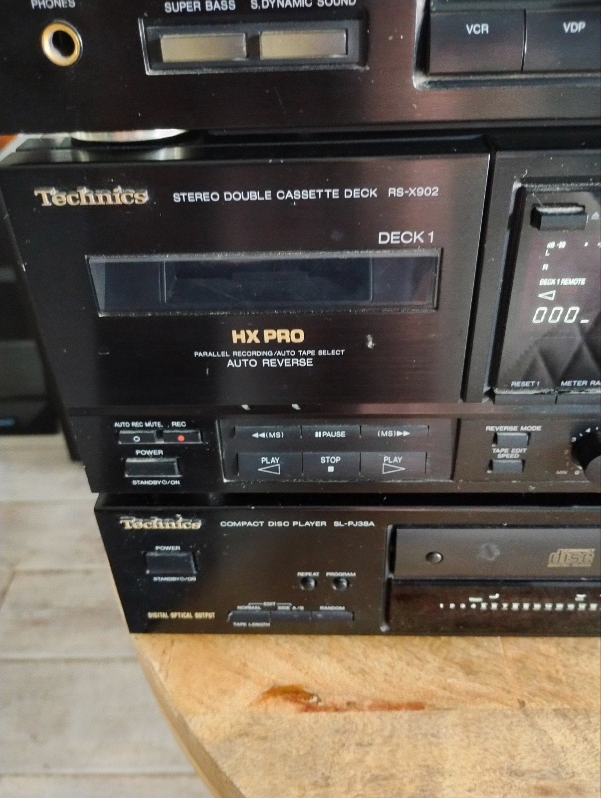 Foto 5 van Vintage Technics SU-X902 midi set New Class A 90's Top staat