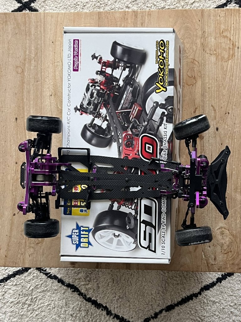 Yokomo SD 3.0 - Purple - RC Drift, Zo goed als nieuw, Schaal 1:10, Auto onroad, Ophalen