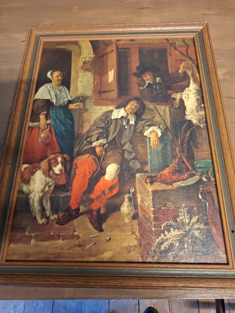 Schilderij 34x44 cm, Ophalen