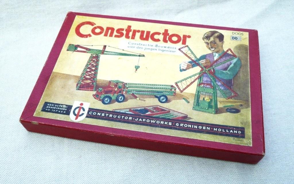 Constructor (Meccano) doos 00 + Necobo instructieboekje., Ophalen of Verzenden