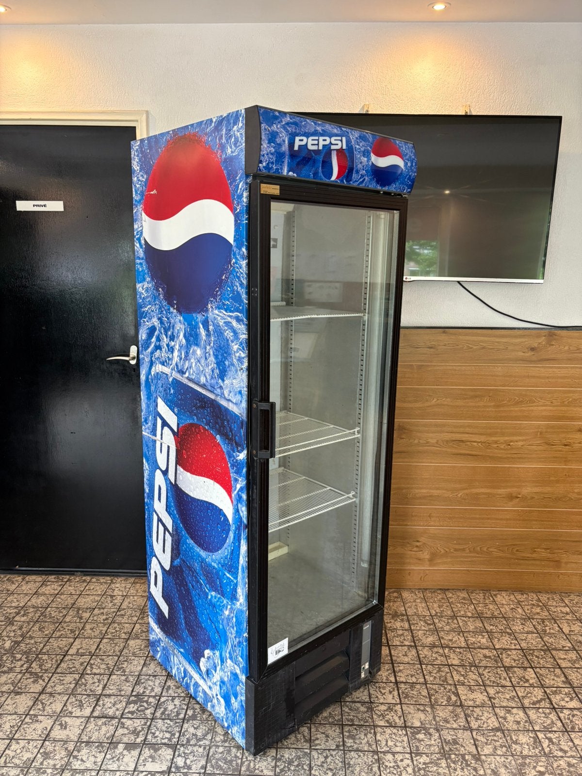 pepsi cola koelkast koeling, Ophalen, Zo goed als nieuw, Overige