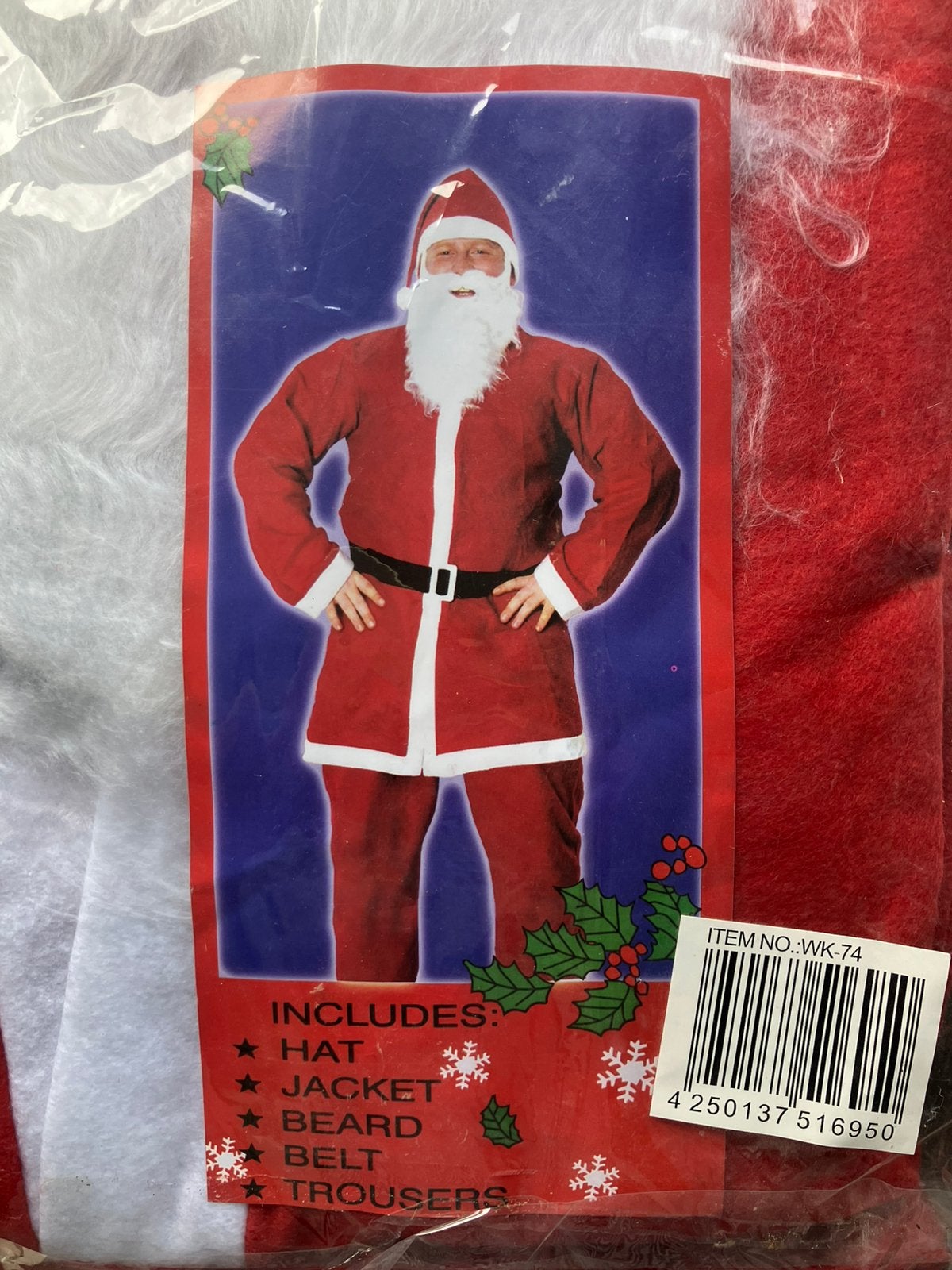 31 Kerstman pakken voor een Santa run, Ophalen, Nieuw