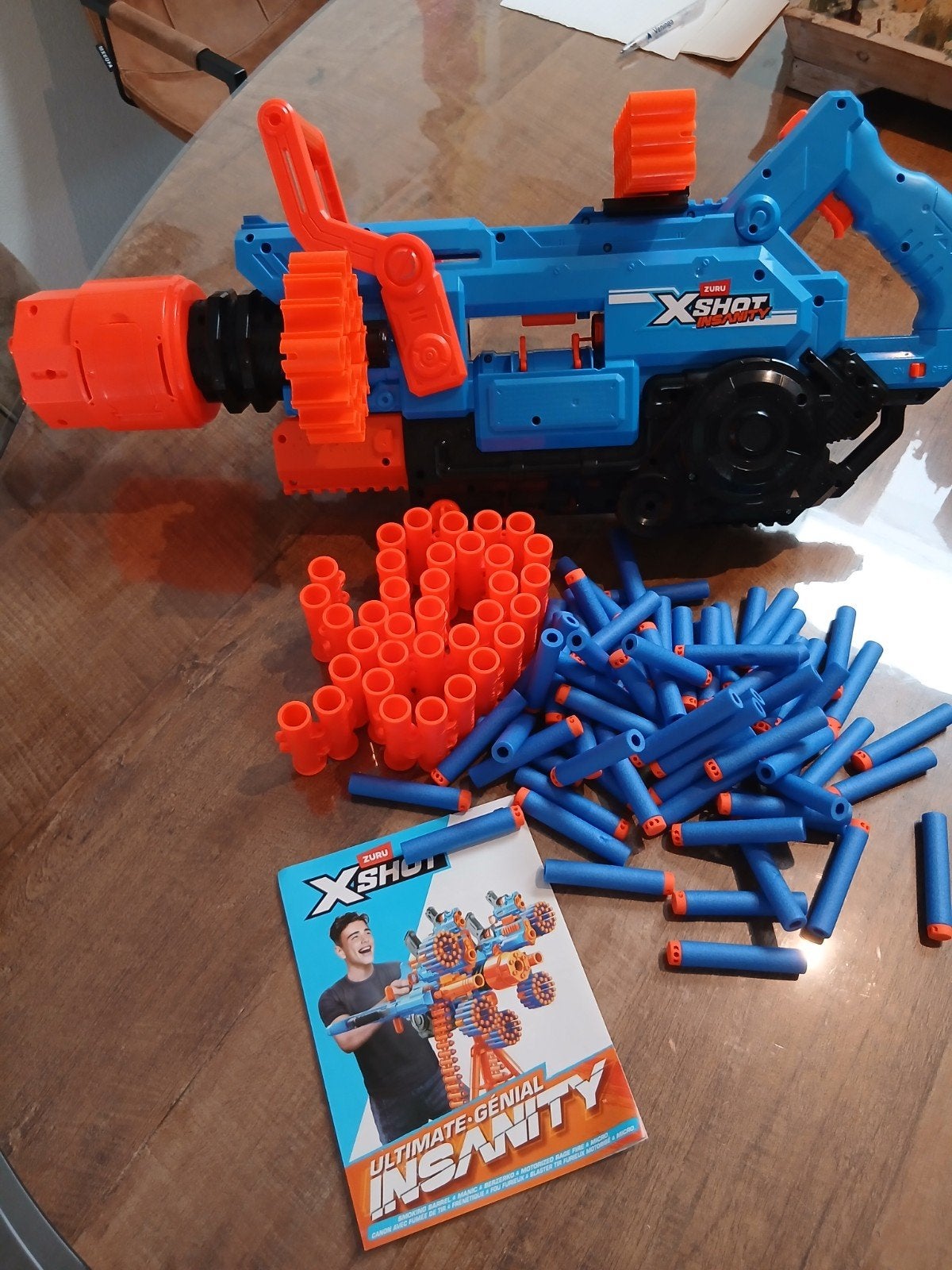 Zuru Xshot Insanity met 72 pijltjes, Ophalen of Verzenden, Zo goed als nieuw