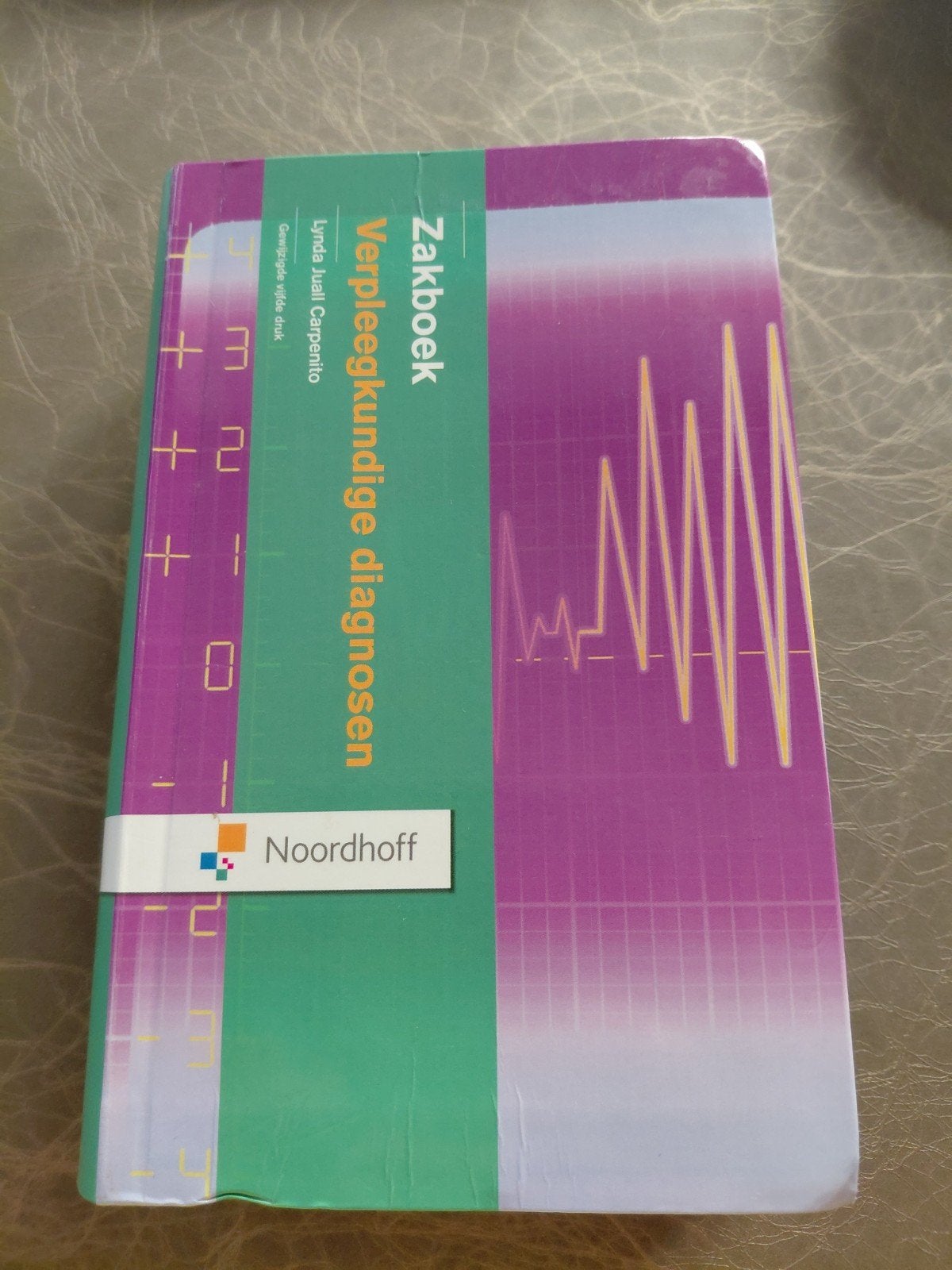 Zakboek Verpleegkundige Diagnosen - Noordhoff, Gelezen, Lynda Juall Carpenito, Gamma, HBO