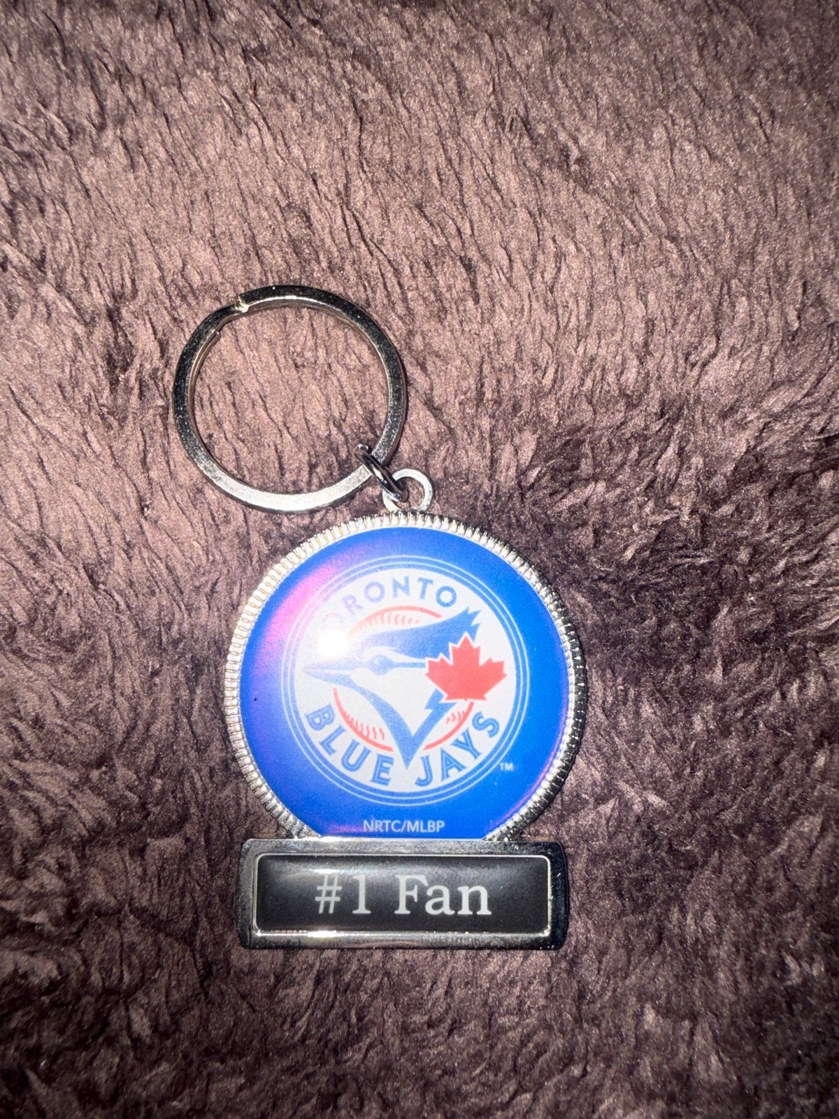 Toronto Blue Jays sleutelhanger - #1 Fan, Ophalen of Verzenden, Gebruikt, Buitenlandse clubs, Overige typen