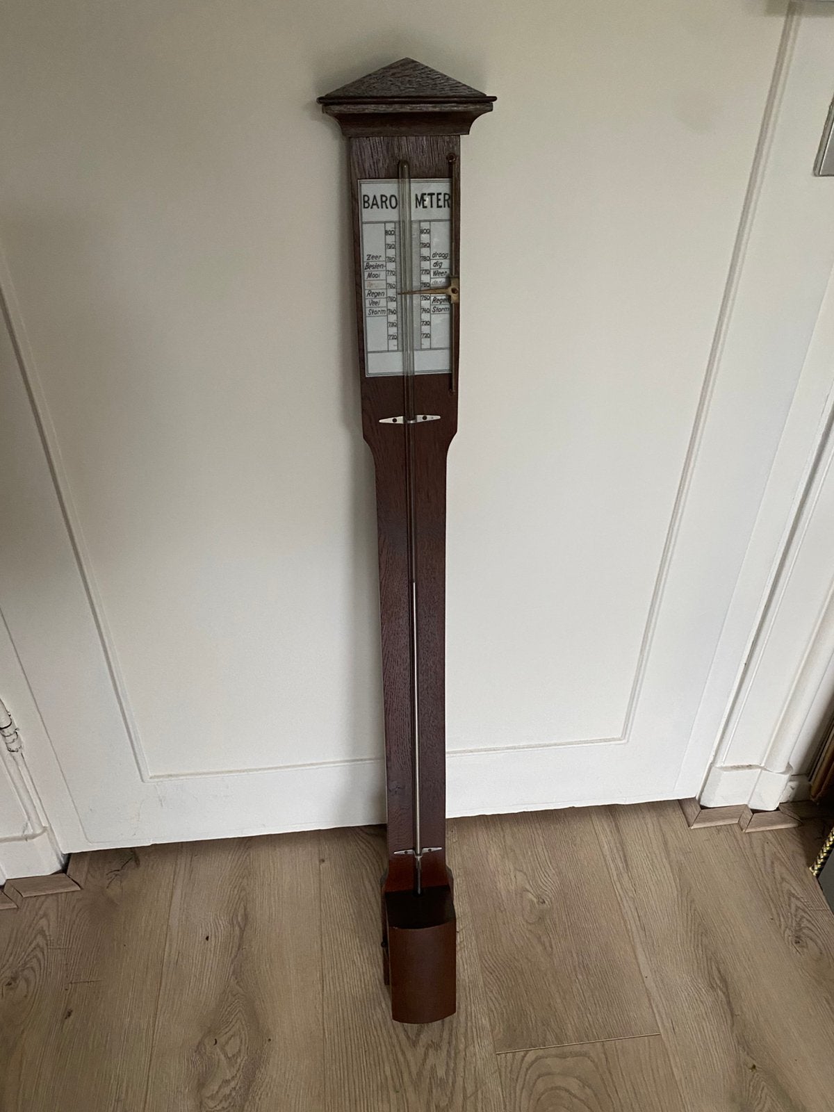 Oude kwik barometer, Ophalen of Verzenden, Zo goed als nieuw