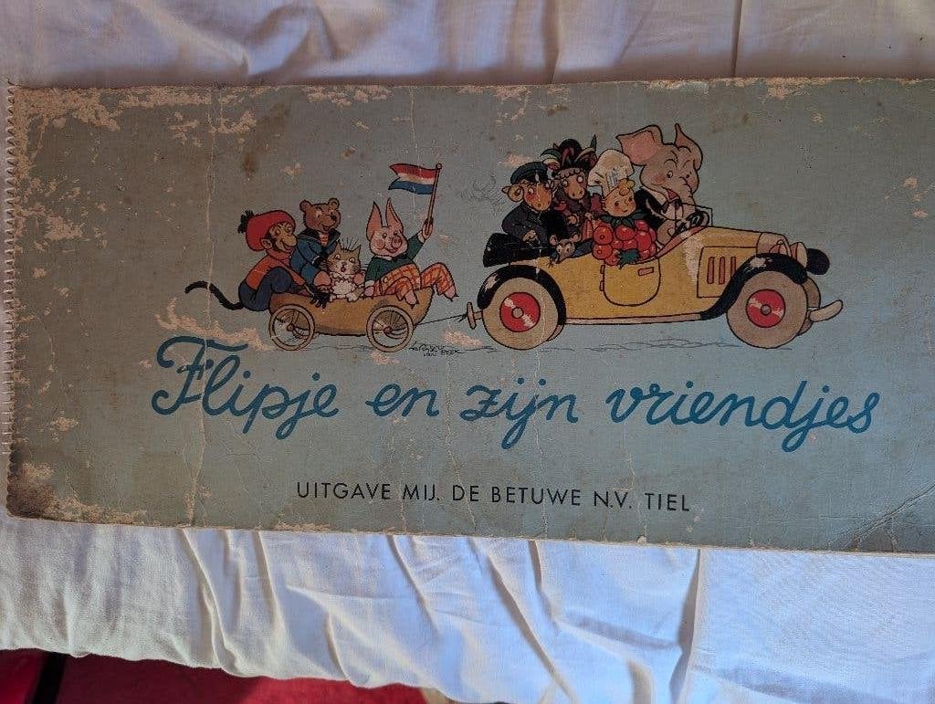 Flipje Tiel filmstroken boek, Ophalen of Verzenden, Gebruikt, Overige typen