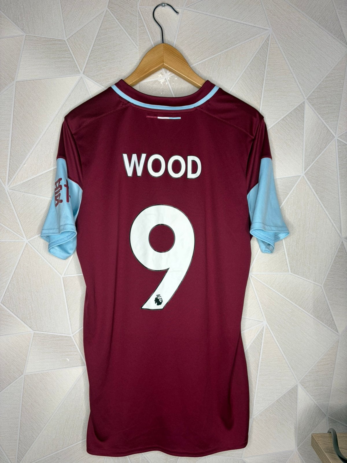 Burnley Thuis 2019/2020 Wood, Shirt, ., Maat L, Ophalen of Verzenden