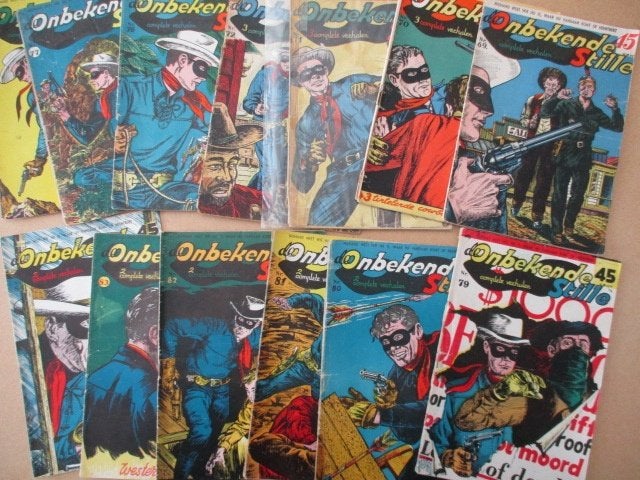 w0503 de onbekende stille 25x, Meerdere stripboeken, Ophalen, Gelezen