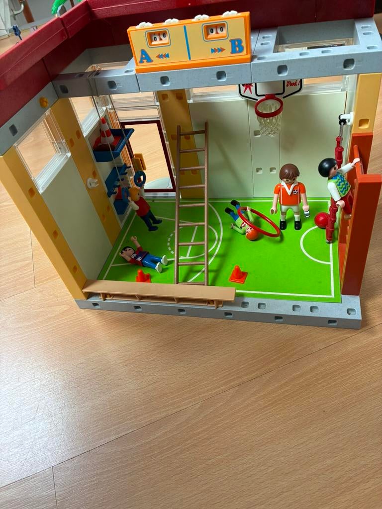 Gymzaal Playmobil, Kinderen en Baby's, Speelgoed | Playmobil, Ophalen of Verzenden, Gebruikt