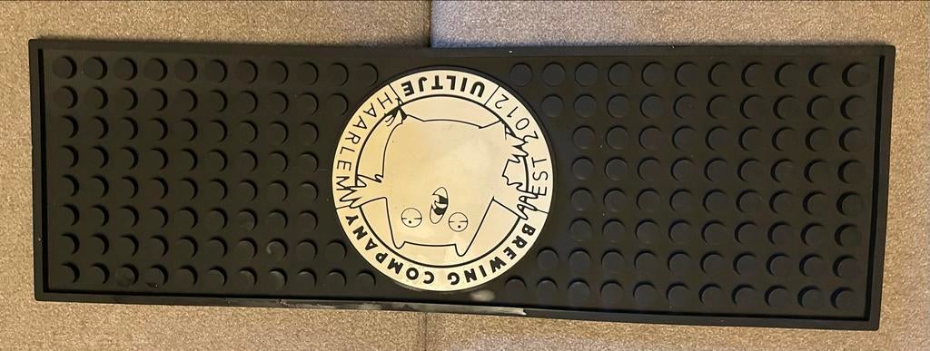 Uiltje Brewing Company Bar Mat - Haarlem Bier Mat, Verzamelen, Biermerken, Ophalen of Verzenden