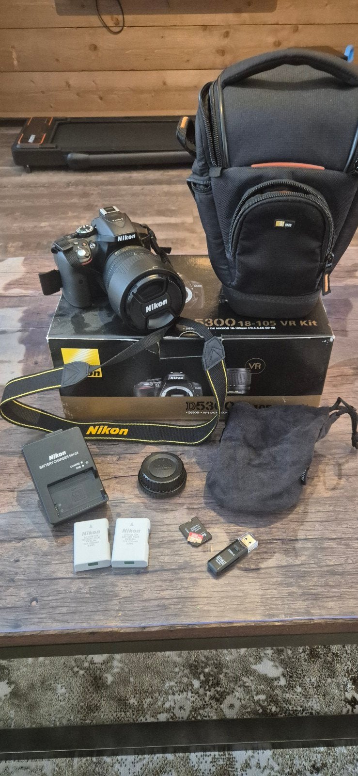 Nikon D5300 spiegelreflexcamera met 18-105 VR Kit, Audio, Tv en Foto, Fotocamera's Digitaal, Spiegelreflex, Ophalen of Verzenden