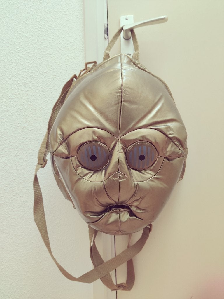 Star Wars C-3PO tas, Ophalen of Verzenden, Gebruikt, Gebruiksvoorwerp