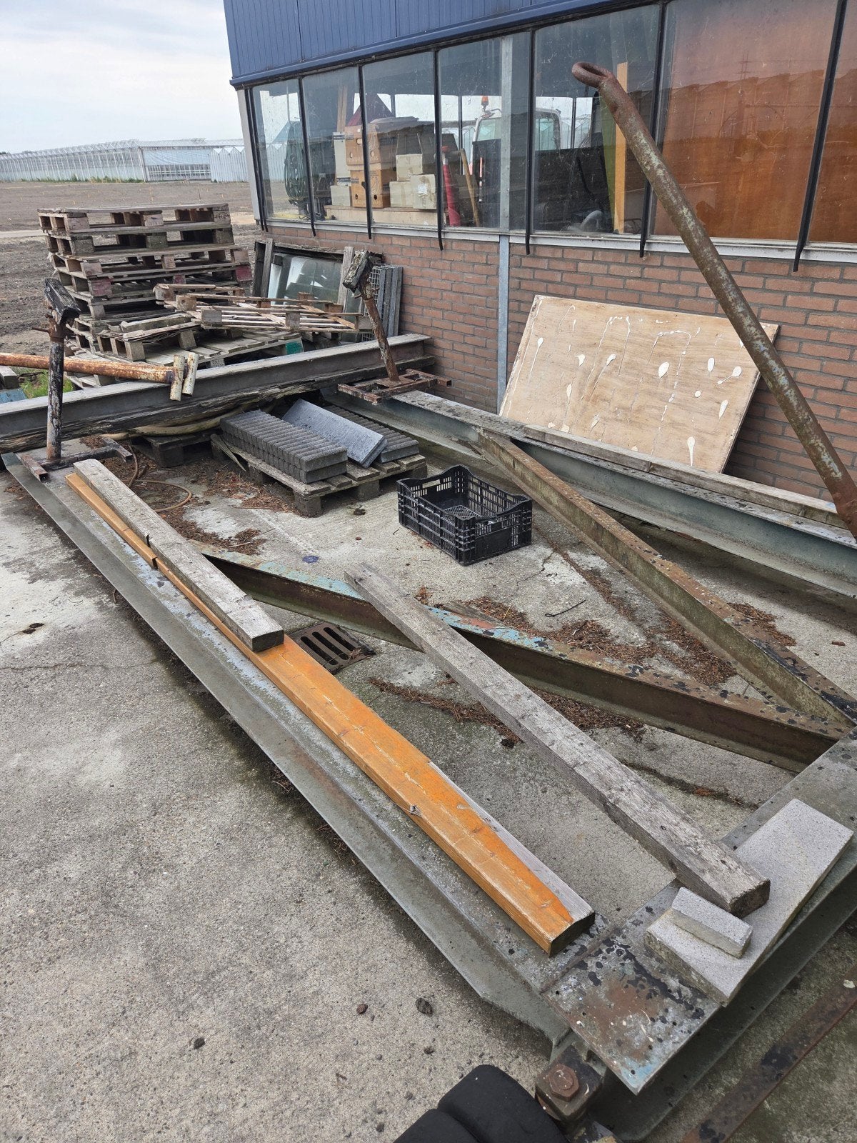 Zware bootkar voor transport van boot naar huis, Watersport en Boten, Bootonderdelen, Ophalen of Verzenden, Gebruikt, Overige typen