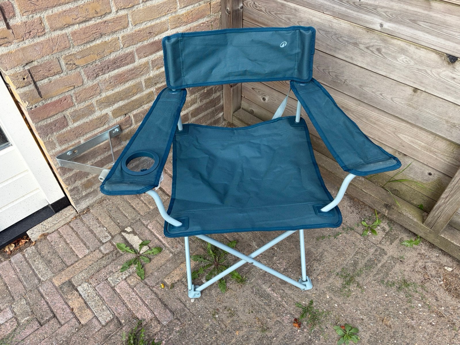 Camping stoeltje, Ophalen of Verzenden, Zo goed als nieuw, Campingstoel