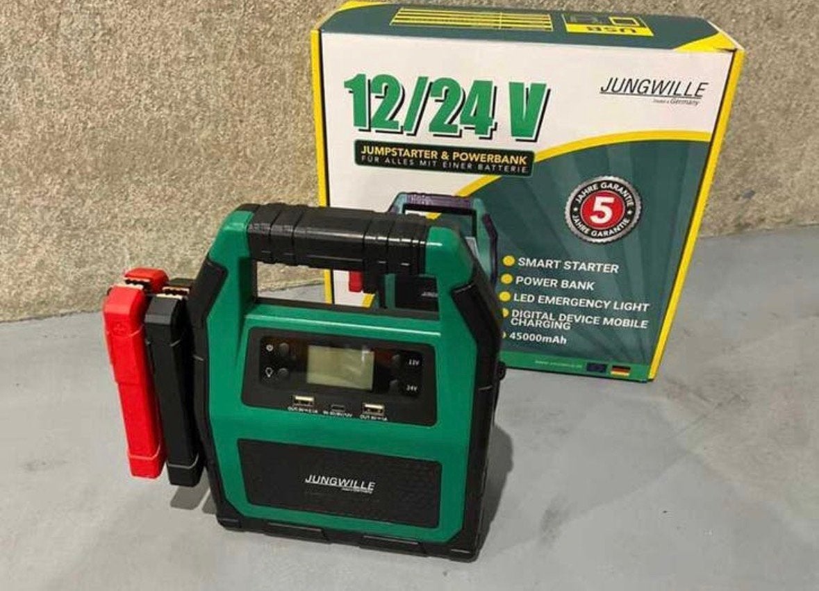 Nieuwe jungwille startbooster jumpstarter, Auto diversen, Ophalen of Verzenden, Nieuw