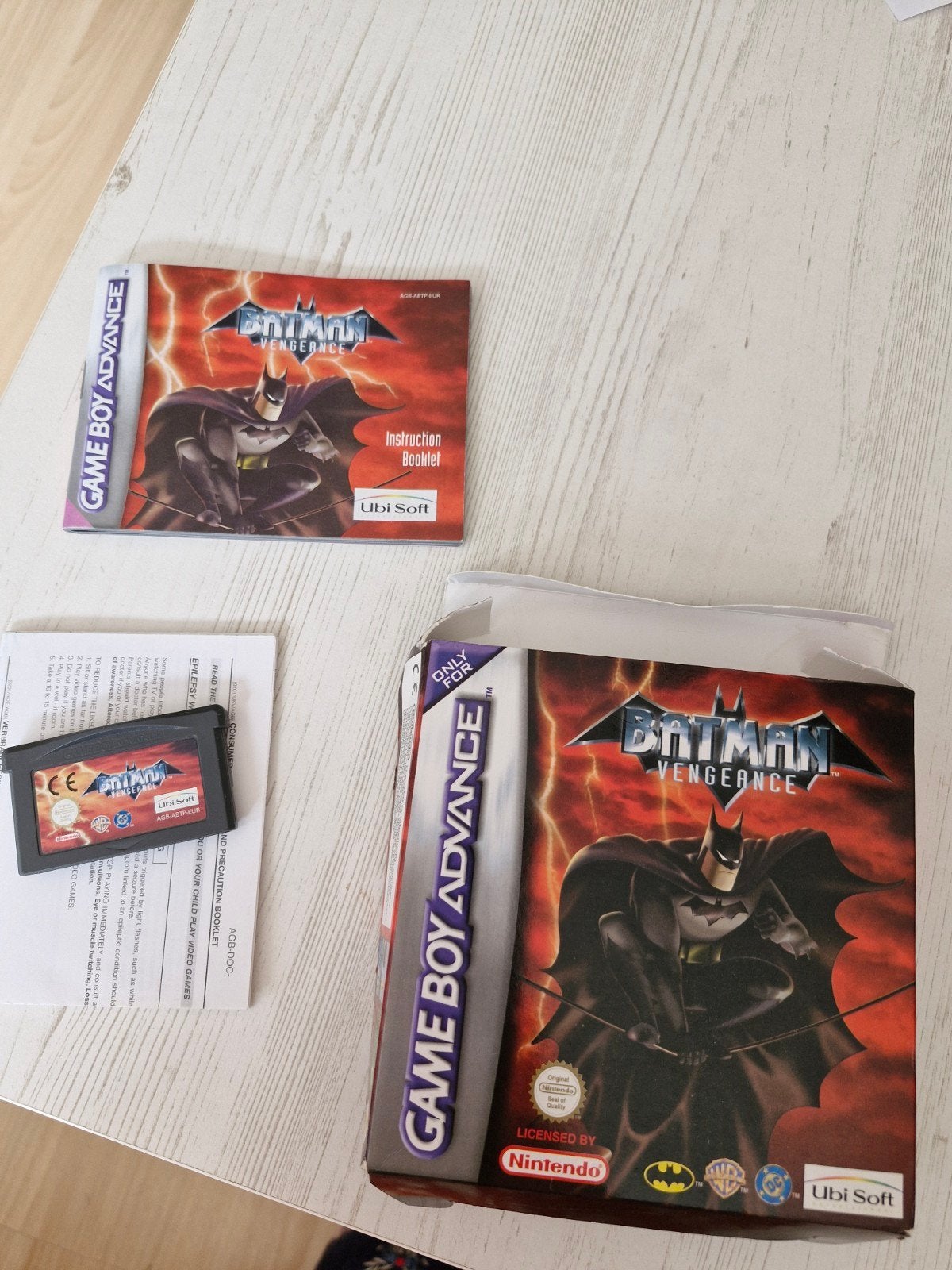 Batman Vengeance Game Boy Advance (GBA) compleet, Avontuur en Actie, Gebruikt, 1 speler, Ophalen of Verzenden