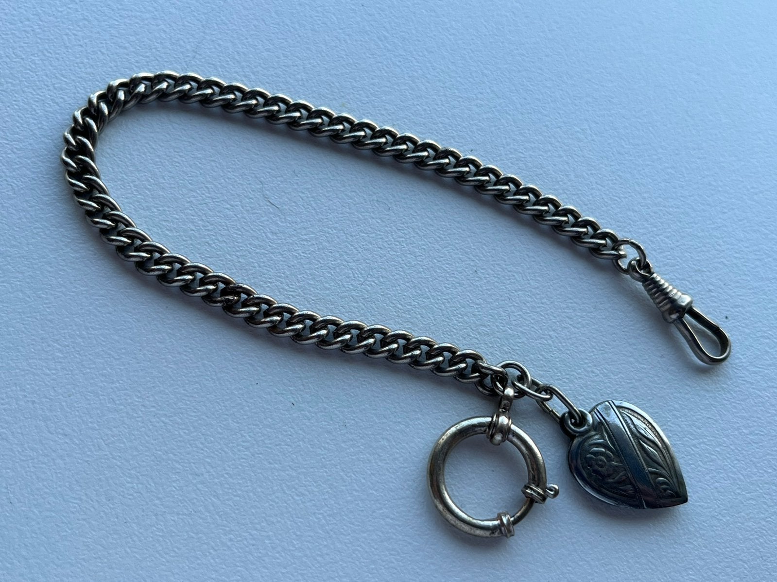 Oud horloge ketting, Ophalen of Verzenden, Staal, Overige merken, 1960 of later