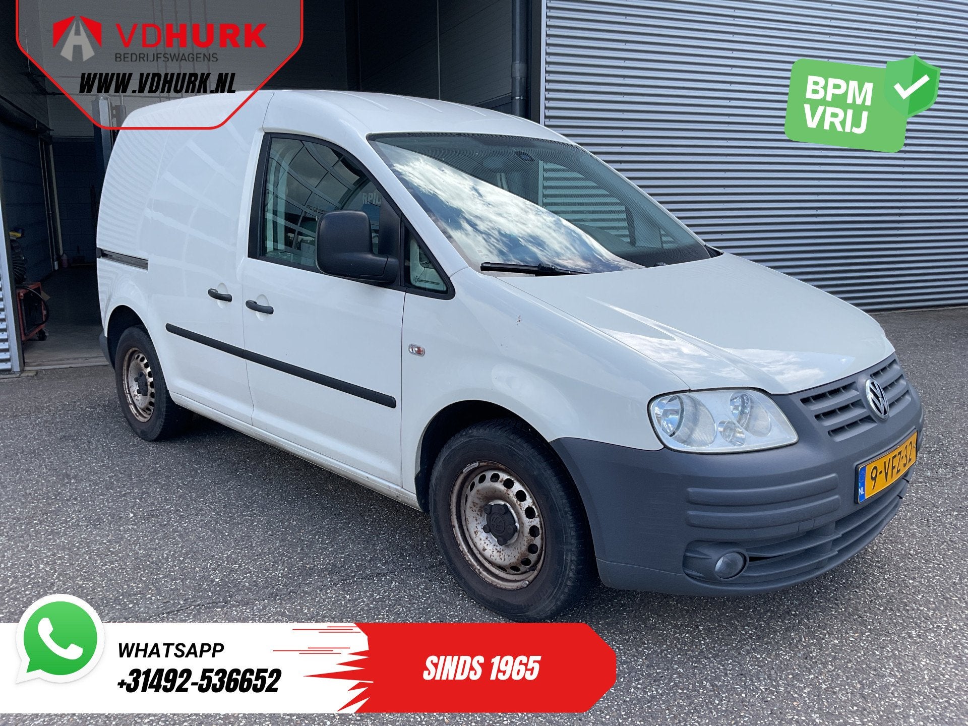 Volkswagen Caddy 1.9 TDI EXPORT DB-Riem V.V/ Airco/ Cruise/, Auto's, Voorwielaandrijving, Stof, 4 cilinders, Volkswagen
