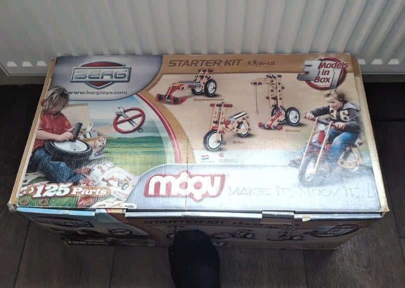 Berg MOOV Starter Kit 3in1 constructie speelgoed 5-12 jaar, Ophalen