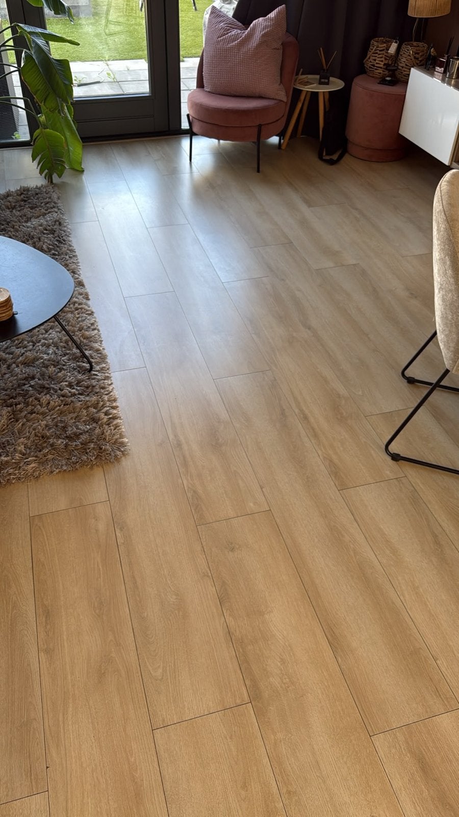 Gamma vloer extra brede planken, Ophalen, Gebruikt, Vloerdelen of -planken, 10 m² of meer