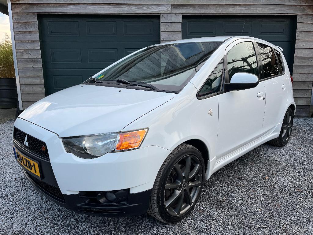 Mitsubishi Colt CZ5 1.5 Ralliart. 150 PK Turbo. Orig.NL-auto, Auto's, Voorwielaandrijving, 15 km/l, Zwart, 4 cilinders