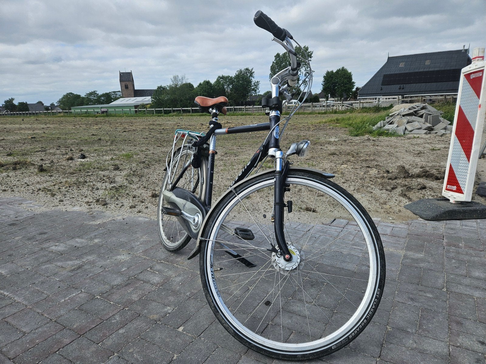 Degelijke Gazelle Orange herenfiets, Ophalen, Gebruikt, Versnellingen, 56 cm of meer