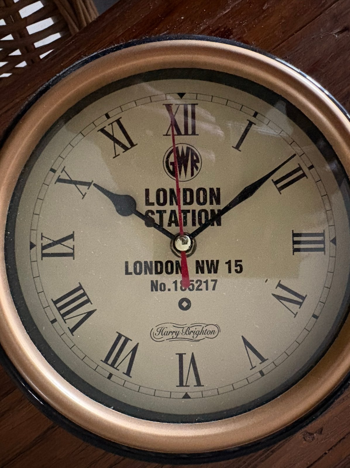 Vintage London Station Klok - Harry Brighton Design, Ophalen