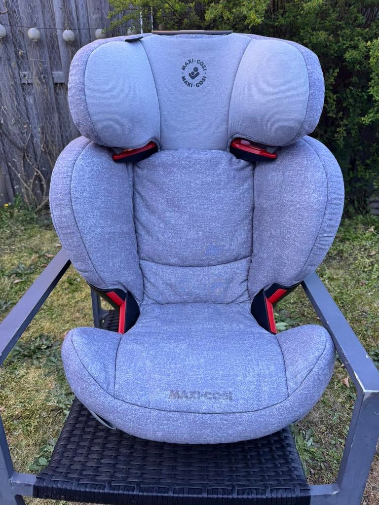 TK Maxi Cosi Rodifix isofix zitgroep 2 3 grijs gemeleerd, Ophalen, Gebruikt, 15 t/m 36 kg, Verstelbare rugleuning
