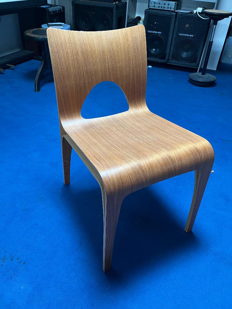 Dan Form Kaarina Chair Danish Design Deens Plywood, Huis en Inrichting, Stoelen, Ophalen, Overige kleuren, Zo goed als nieuw, Danish Deens Ambachtelijk Plywood