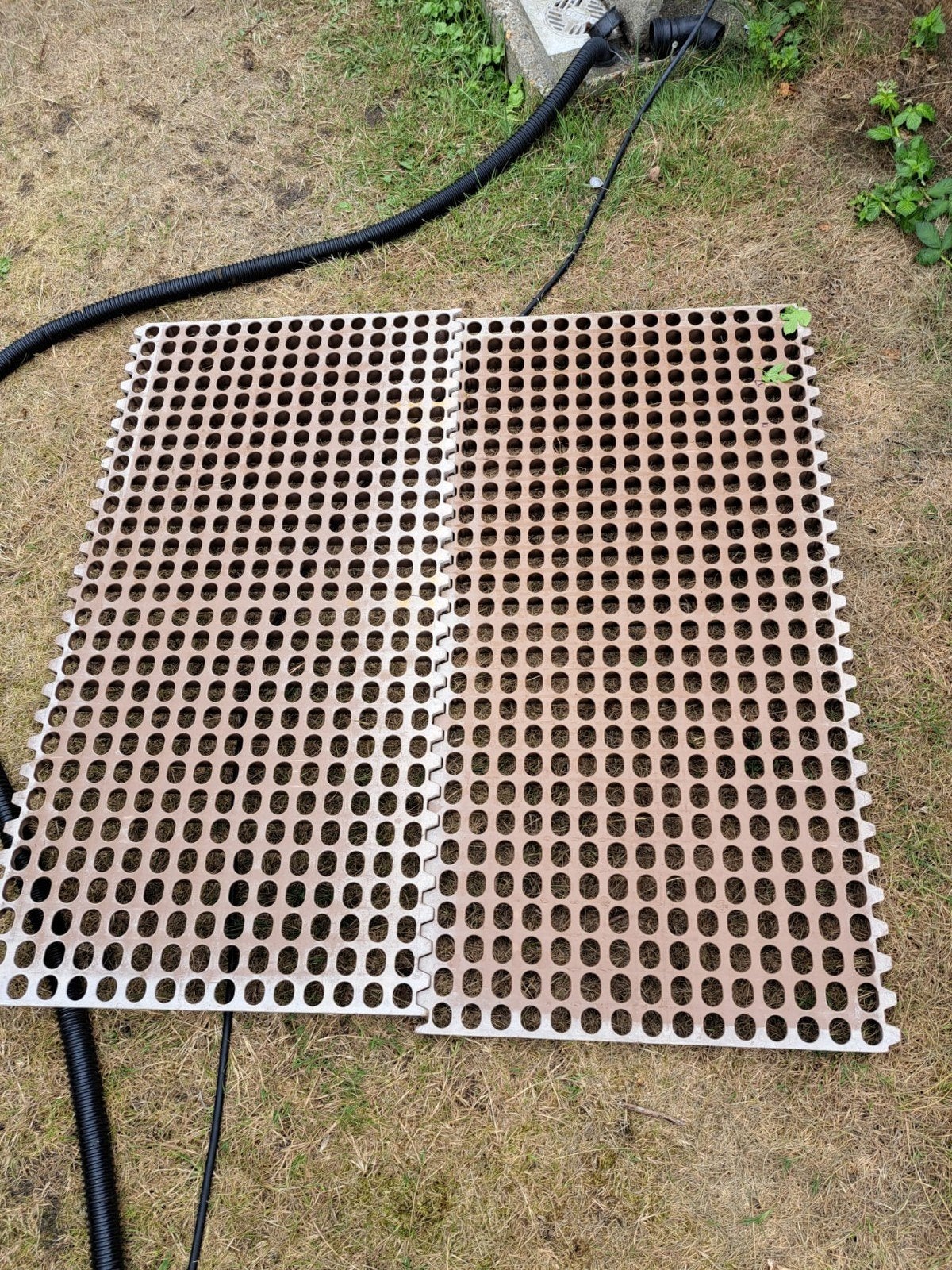 Vloertegels voor voortent - 23 stuks 114x60 cm), Ophalen, Gebruikt