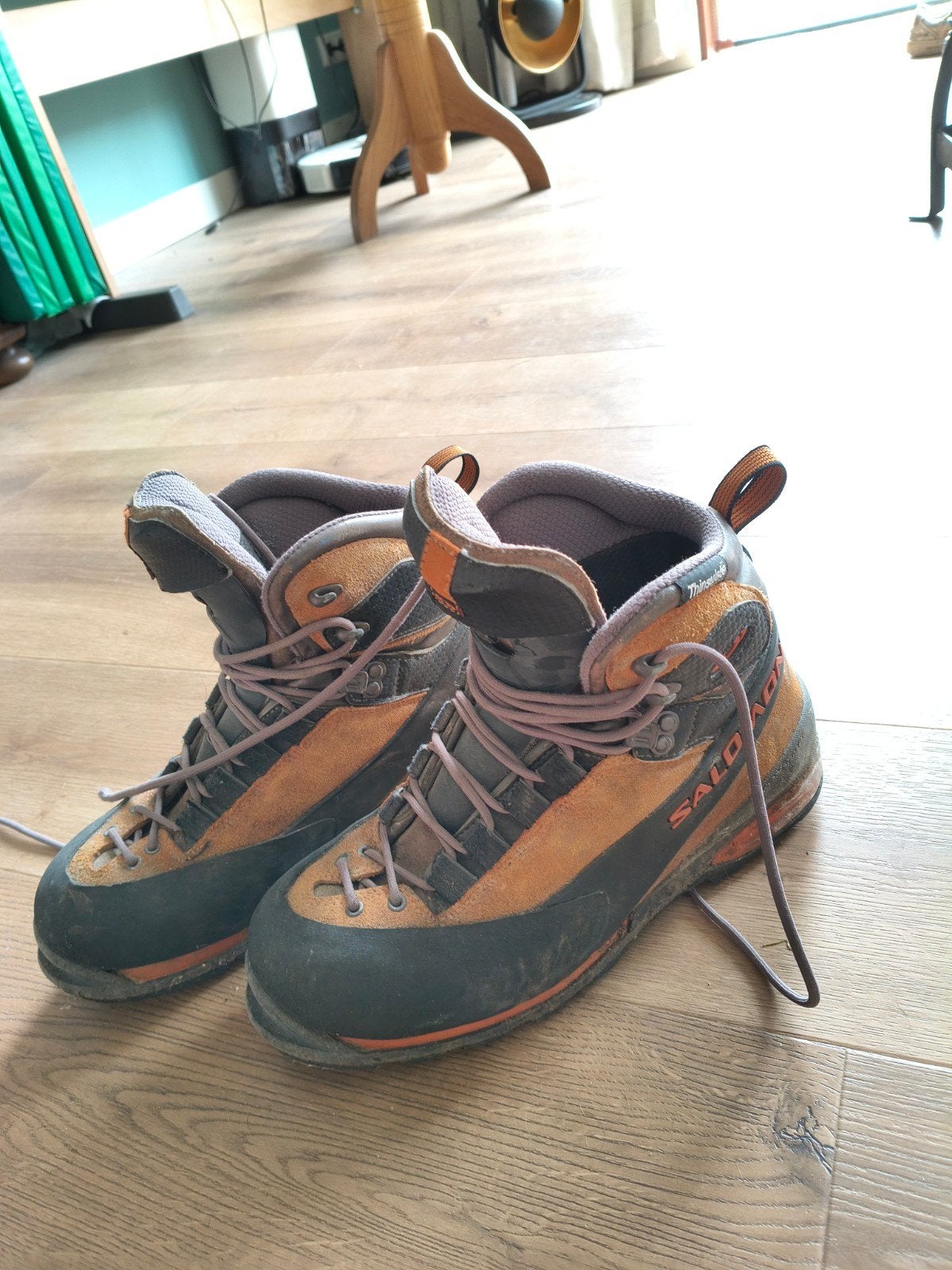 Salomon Alpine D schoenen, maat 41, Sport en Fitness, Bergsport en Wandelen, Ophalen of Verzenden, Gebruikt, Schoenen