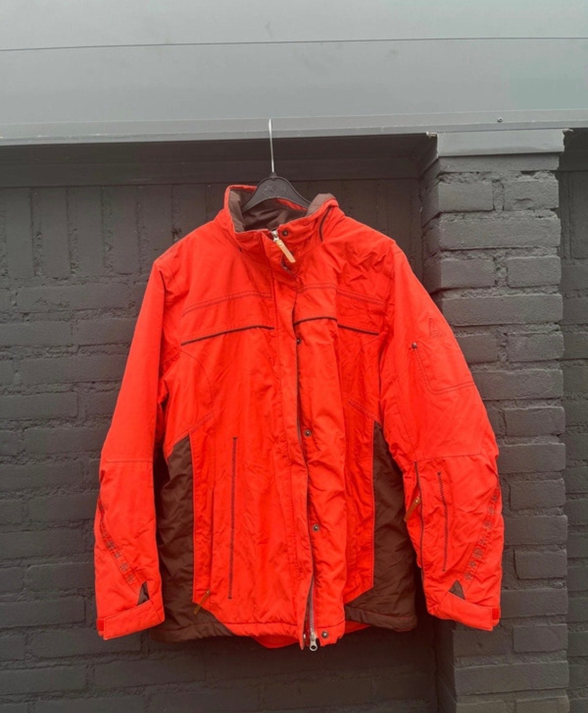 Human Nature Outdoor Jas tussenjas - Oranje - Maat XL, Human Nature, Ophalen of Verzenden, Gedragen, Maat 46/48 (XL) of groter