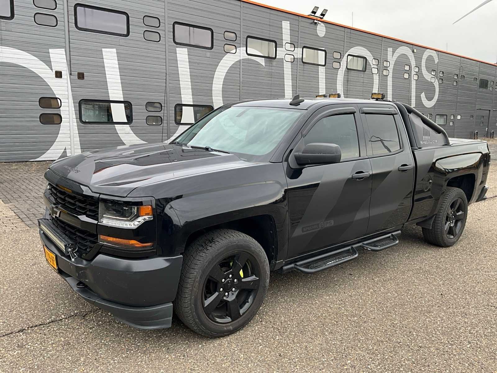 2017 Chevrolet Silverado Pickup truck bedrijfswagen V-279-HP, Automaat, Gebruikt, Euro 6, Zwart