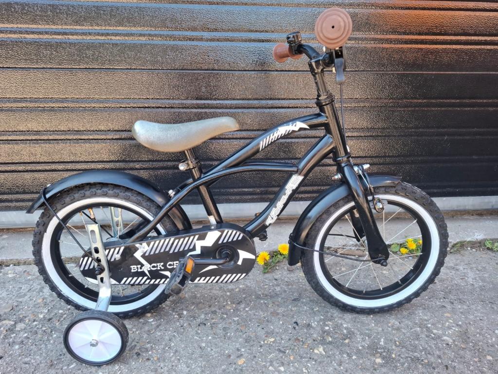 14 inch volare jongensfiets met zijwieltjes, Fietsen en Brommers, Fietsen | Kinderfietsjes, Terugtraprem, 16 tot 20 inch, Niet ingevuld