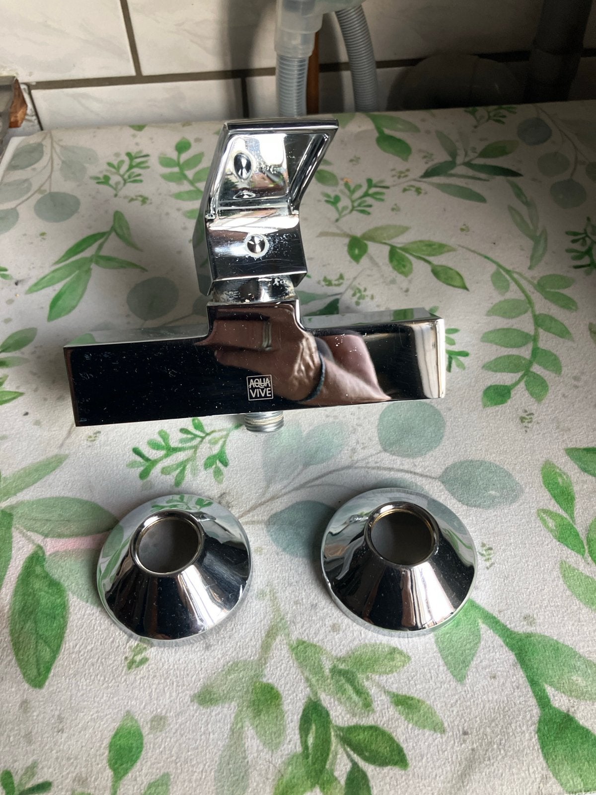 Aqua Vive Douchekraan - Chroom, Ophalen of Verzenden, Gebruikt, Chroom, Douche