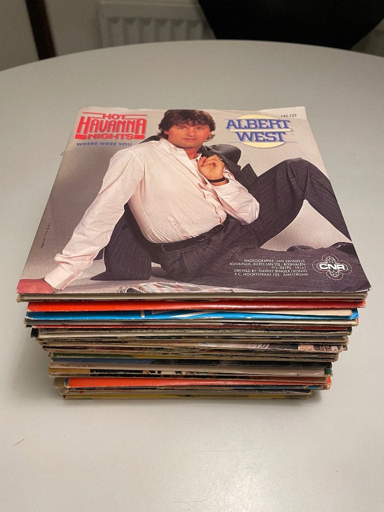 Singles jaren 70-80, Cd's en Dvd's, Gebruikt, 7 inch, Ophalen of Verzenden, Pop