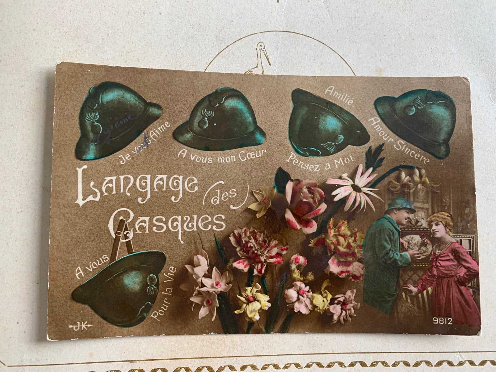 22-11-1917 Langage des Casques - WO1 - militair (GO), Ophalen of Verzenden, Voor 1920, Gelopen, Overige thema's