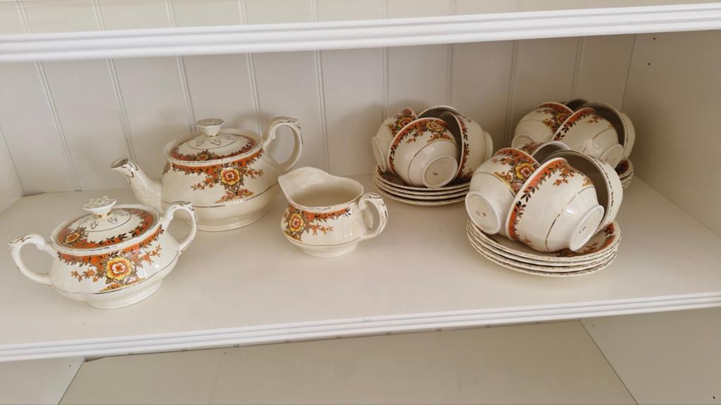 Vintage Grindley The Richmond theeservies, Antiek en Kunst, Ophalen
