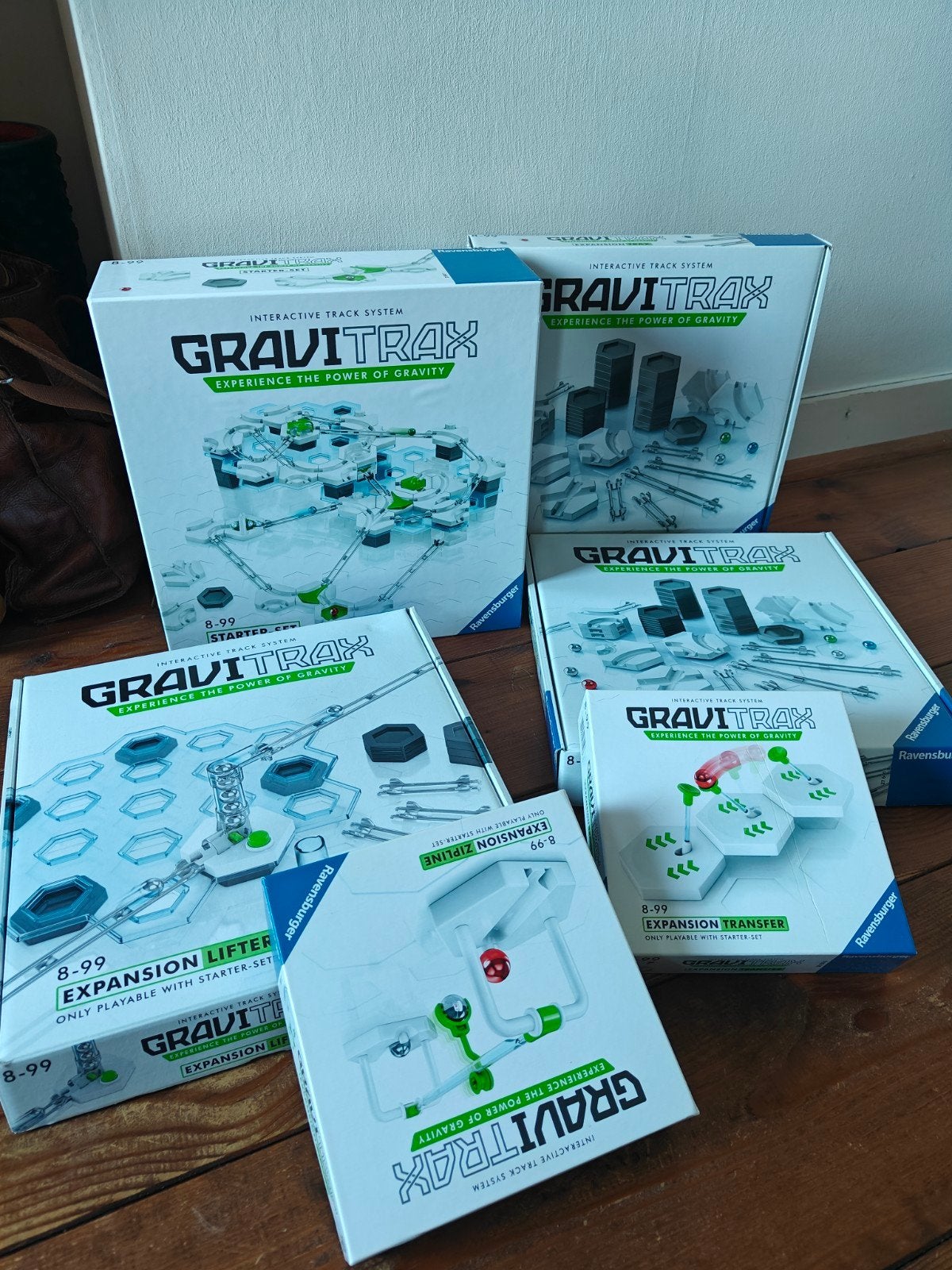 GraviTrax Starter Set met 5 uitbreidingen - Zo goed als nieu, Ophalen, Zo goed als nieuw, Overige merken