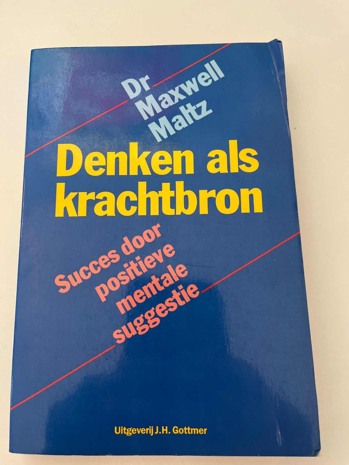 Denken als krachtbron - Dr. Maxwell Maltz, Ophalen of Verzenden, Gelezen