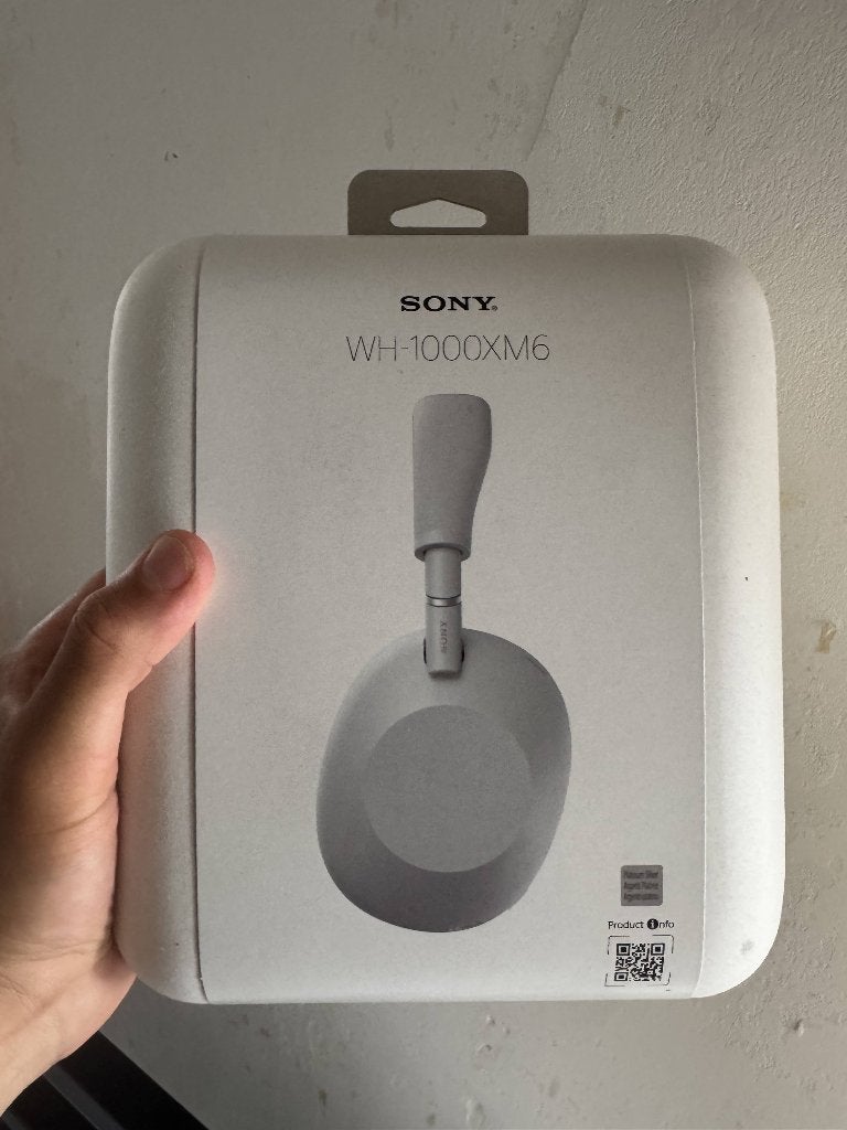 Sony WH-1000XM6 Silver wit – Nieuw & Geseald, Audio, Tv en Foto, Koptelefoons, Ophalen of Verzenden, Zo goed als nieuw, Draadloos